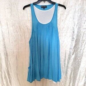 Papillon Summer Tunic Dress Women's Sz S